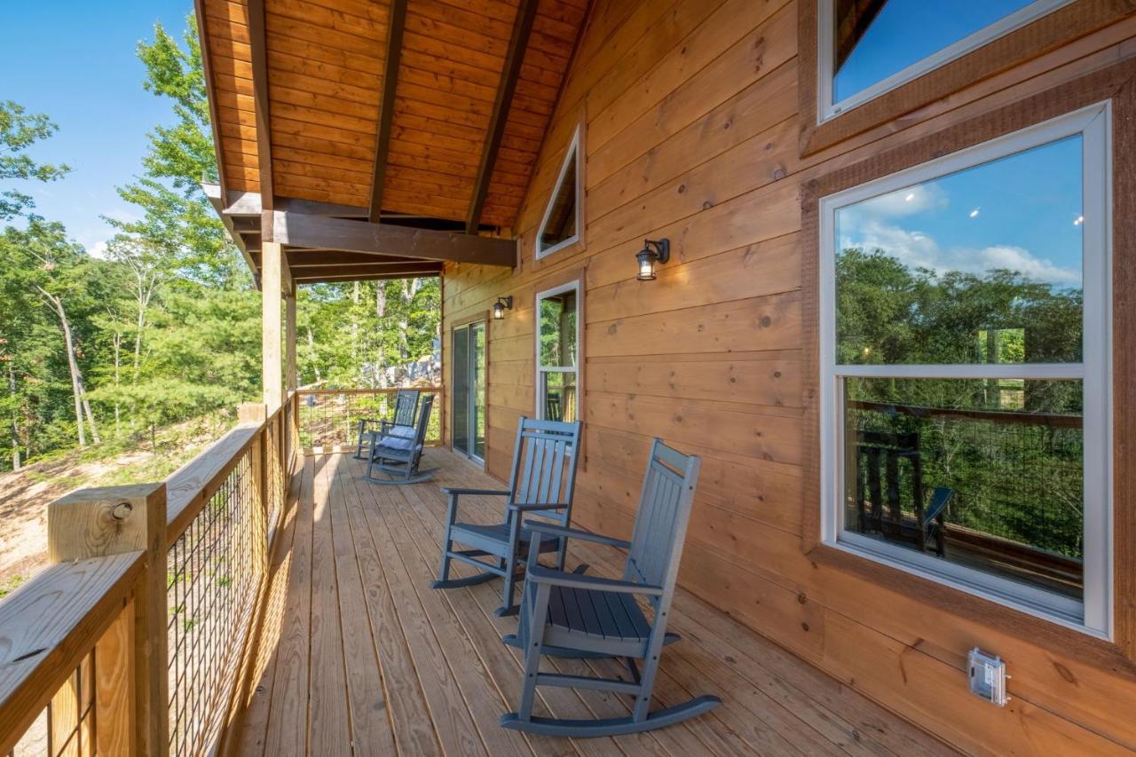 New / 3 King Suites / Sleeps12 / View / 5 Mi To Pf / Hot Tub Sevierville Exterior foto